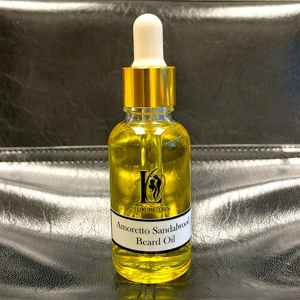 Amoretto Sandalwood Men’s Beard Oil - 30mL